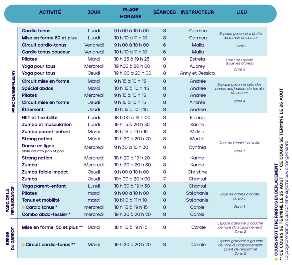 programmation été 2026 page 1